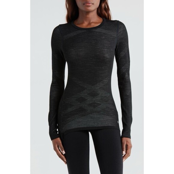 SmartWool Intraknit 200 Thermal Merino Base Layer Crew Shirt Gray Size XS - Picture 1 of 6